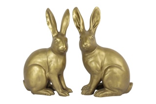 Zając ceramiczny mix 35 cm