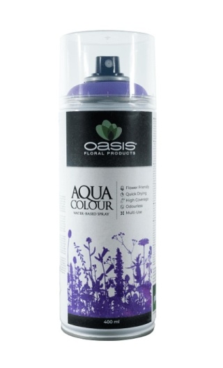 Aqua Colour Spray Violet OASIS® - 400 ml, kolor : fiolet