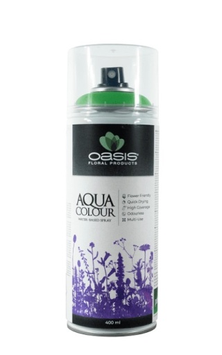 Aqua Colour Spray Light Green OASIS ® - 400 ml, světle zelená