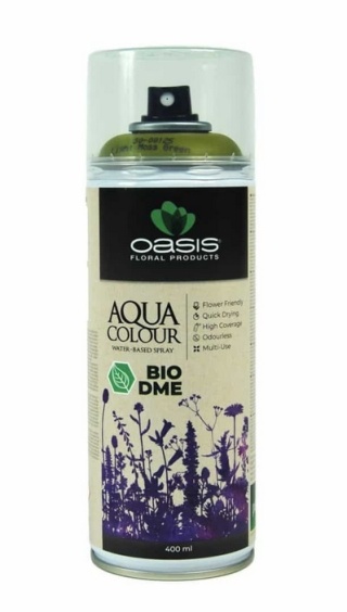 Aqua Colour Spray Light Moss Green OASIS ® - 400 ml, barva: jasně zelený mech