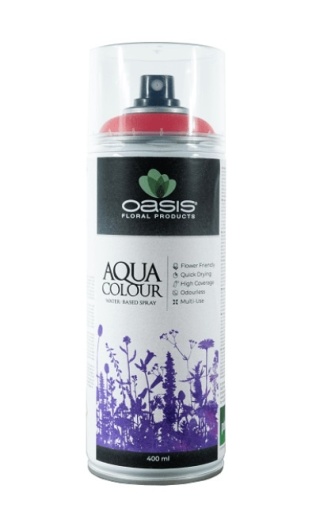 Aqua Colour Spray Light Red OASIS ® - 400 ml, světle červená