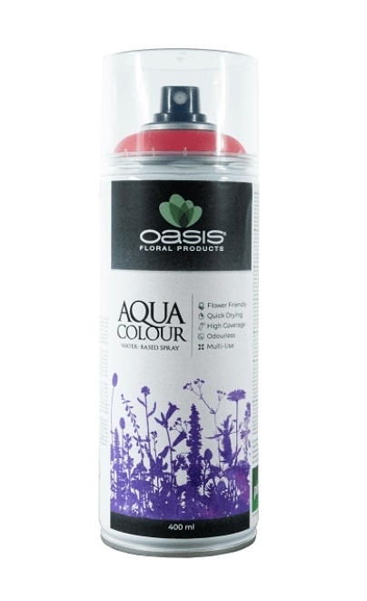 Aqua Colour Spray Light Red OASIS ® - 400 ml, světle červená
