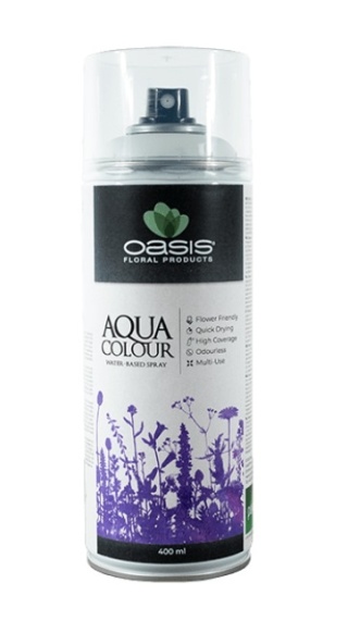 Aqua Colour Spray White OASIS® - 400 ml, kolor: biały