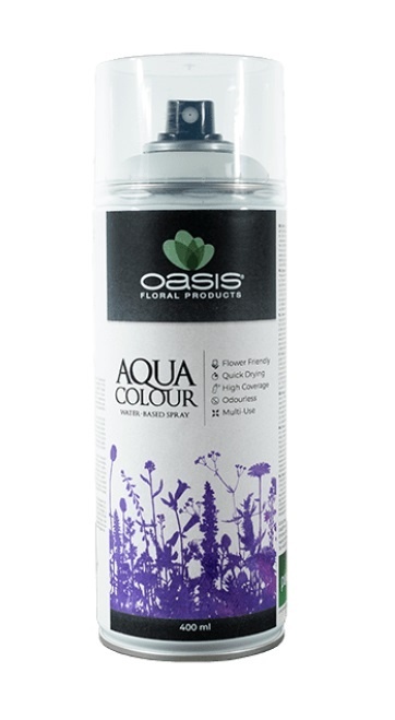 Aqua Colour Spray White OASIS® - 400 ml, bílá