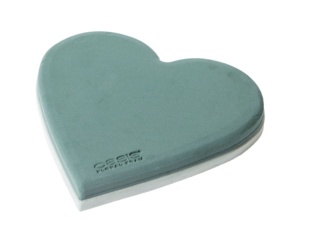 ECObase® Deco Serce, 38 x 40 x 4,5 cm | OASIS®