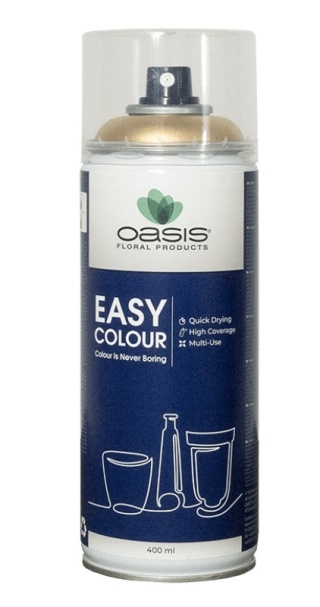 Easy Colour Spray Metallic Gold OASIS® - 400 ml, kolor : złoty