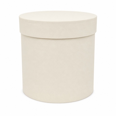Flower box – 12×12 cm, krem
