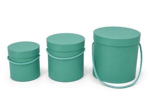 Kvetinový box kpl 3 ks - 17x18cm, Tiffany