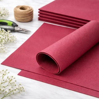 Folia piankowa w arkuszach 58×58 cm – burgund