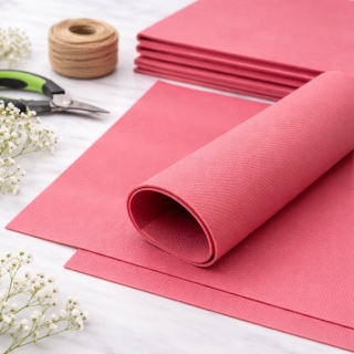 Folia piankowa w arkuszach 58×58 cm – brudny róż