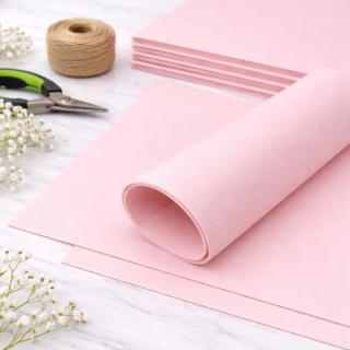 Folia piankowa w arkuszach 58×58 cm – baby pink