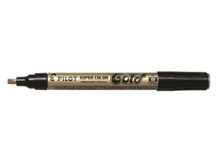 Marker olejowy Pilot B, złoty