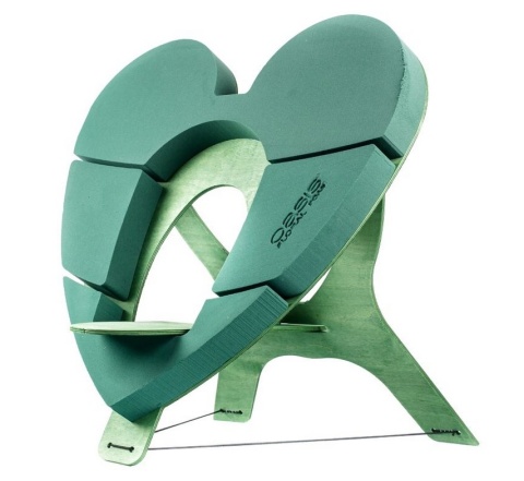 BIOLINE® Serce pod urnę, 60 x 60 x 5,5 cm | OASIS®