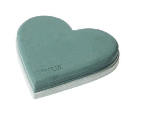 ECObase® Deco Serce, 29 x 30 x 4,5 cm | OASIS®