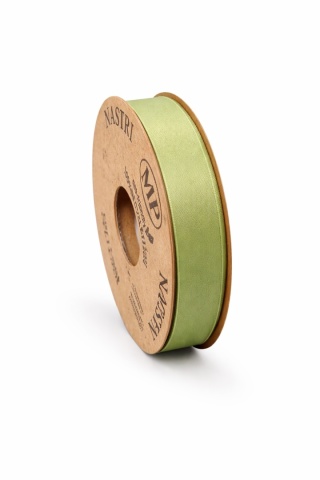RECYCLED PET RIBBON 15mm 20m DARK OLIVE