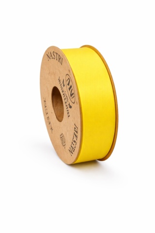 RECYCLED PET RIBBON 25mm 20m YELLOW