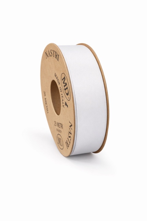 RECYCLED PET RIBBON 25mm 20m IVORY