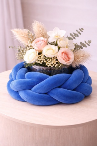 Sznurek Velvet - 300gr, 10m, kolor : niebieski