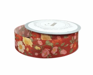 Květy pruhu šířka 3,6 cm 10m