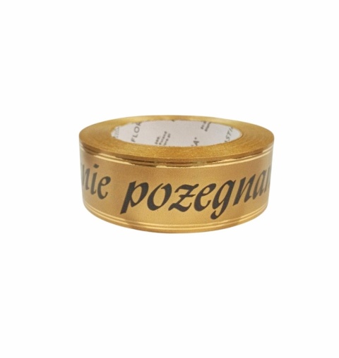 Pohrebná stuha aspoň 4 cm dlhá 45 m