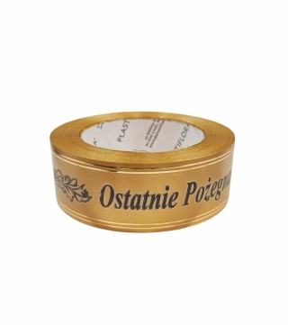 Pohrebná stuha aspoň 4 cm dlhá 45 m