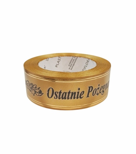 Pohrebná stuha aspoň 4 cm dlhá 45 m