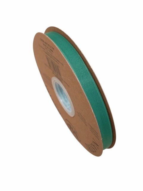 Wstążka szyfon włoski ORGANDY RIBBON 10mmx50m, FROSTY GREEN