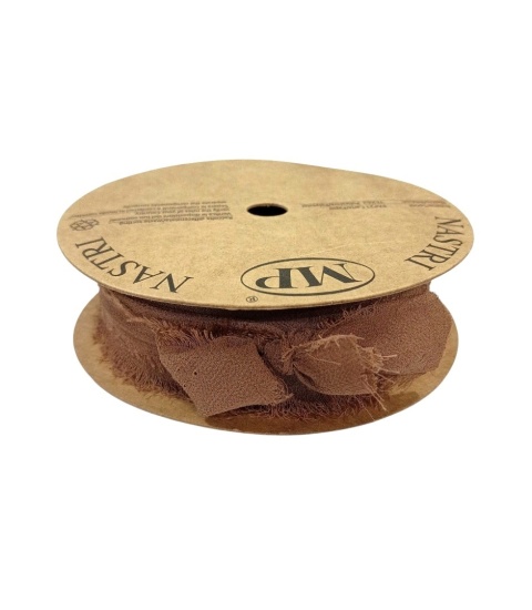 Talianska stuha 3 cm x 10 m ORDANDY Ribbon, MOCHA