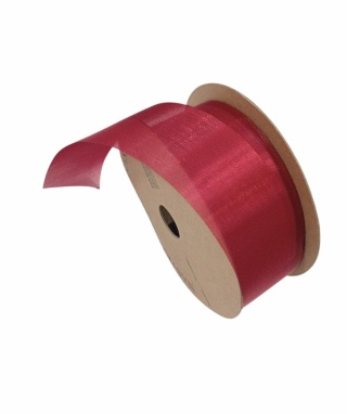 Wstążka włoska NASTRO HELOISE 4cm x 25m RED