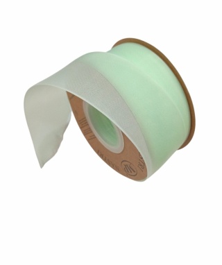 Wstążka włoska ORGANZA MATT 4cm x 20m SEA WATER