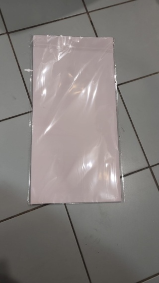 Květinový film - 58 × 58 cm, 20 listů, světle fialová