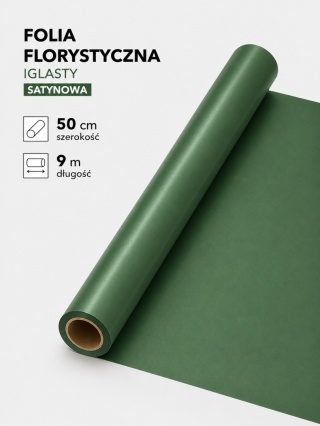 FOLIA SATYNOWA IGLASTY 9M X 50CM