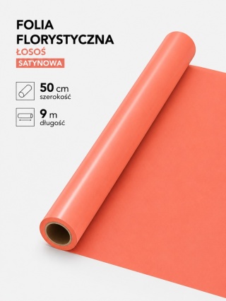 FOLIA SATYNOWA ŁOSOŚ 9M X 50CM
