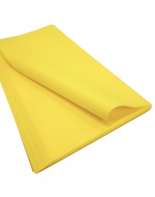 Pěnový film v listech 60 × 60 cm - YELLOW (20 ks)