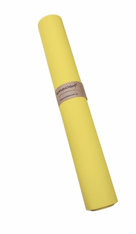 PAPIER KARBOWANY ZÓŁTY 10 M