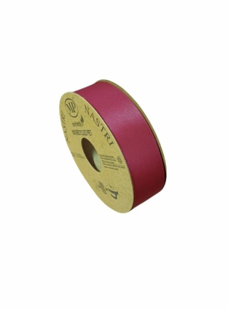 RECYCLED PET RIBBON 25mm 20m BORDEAUX
