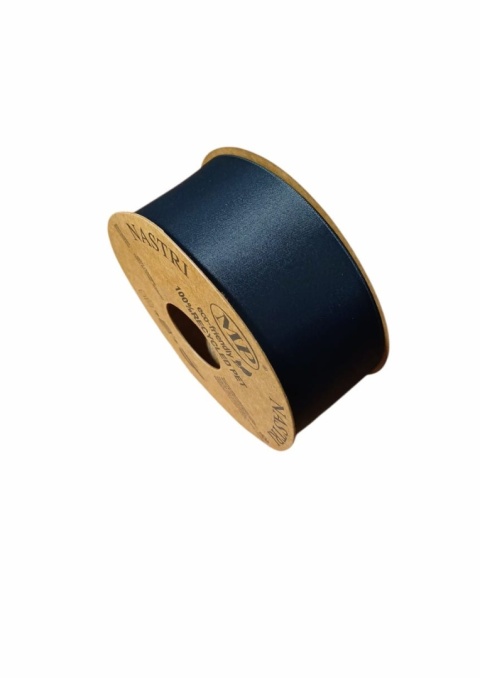 RECYCLED PET RIBBON 40mm 20m BLACK