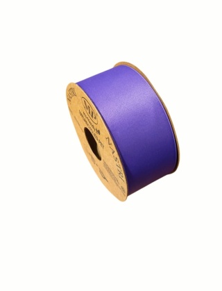 RECYCLED PET RIBBON 40mm 20m FIOLET