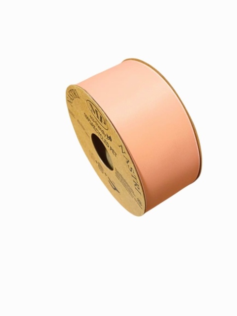 RECYCLED PET RIBBON 40mm 20m PEACH