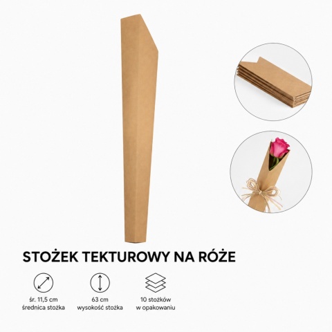 Kartridge pro Rose op. 10ks - 11.5x63 cm, kraft