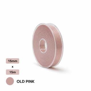 Matt DOUBLE SATIN 1,5 cm 15m starý PINK
