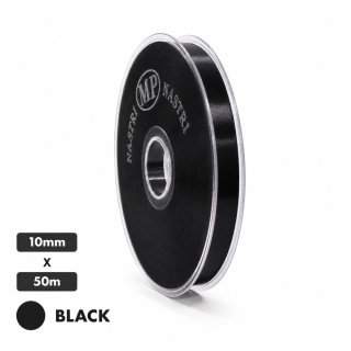 Italská stuha NASTRO TAFT 1cm 50m černý
