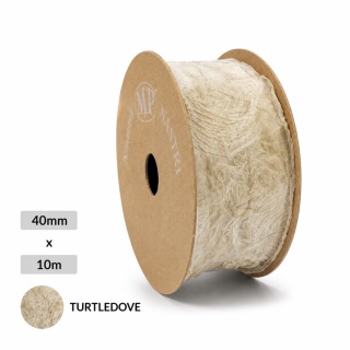 Italská stuha krajka NASTRO DAMAS 4cm 10m TURTLEDOVE