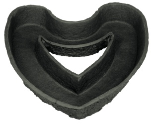 BLACK BIOLIT® Otwarte serce, 34 x 36 x 6 | OASIS®