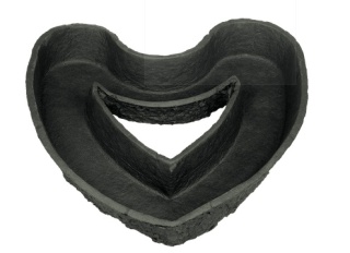 BLACK BIOLIT® Otwarte serce, 50 x 49 x 6,5 cm | OASIS®