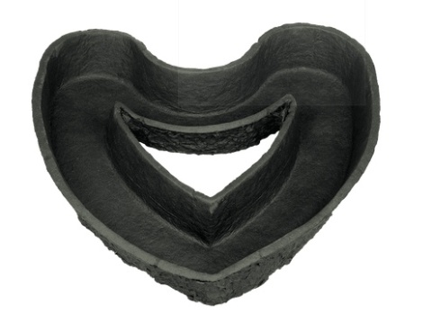 BLACK BIOLIT® Otwarte serce, 50 x 49 x 6,5 cm | OASIS®