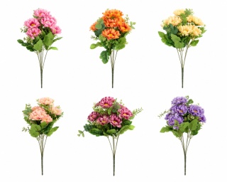 Dalia - bukiet z dodatkami, 40cm x 20cm, mix kolorów