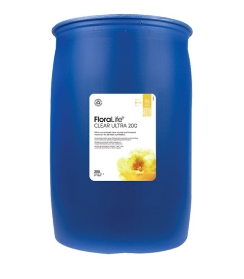 FloraLife ® Clear ULTRA 200 Kondicionér na květiny, koncentrát, 200 l kontejner