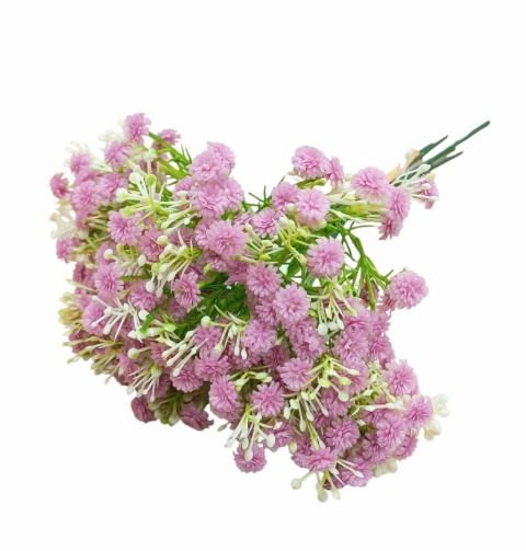 Gipsówka bukiet 32 cm, różowy