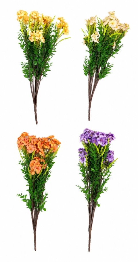 Hortensie - kytice, 55cm x 20cm, mix barev